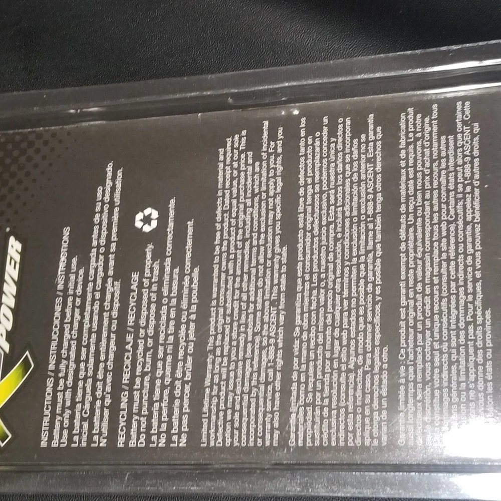Samsung Battery 3.8V 1800MAH X2 Poswer new in box